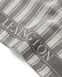Lexington Ściereczka kuchenna Icons Striped Gray/White Ostatnie Sztuki