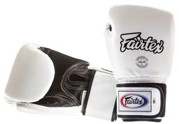 Fairtex Rękawice Bokserskie Bgv1-B (White/Black Palm) Breathable