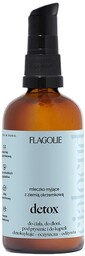 Flagolie, Detox mleczko myjące z ziemią okrzemkową, 100ml