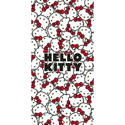 Jerry Fabrics Ręcznik plażowy 70 x40 Hello Kitty