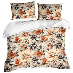 Pościel 220 x 200 3cz Satyna Bawełniana Nika