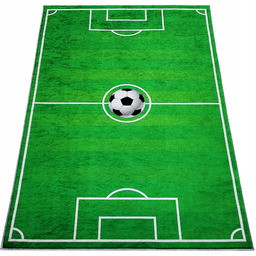 Dywan 140x190 Boisko Piłka Nożna Antypoślizgowy Dla Dziecka