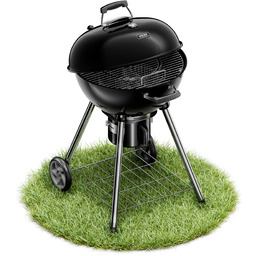 Grill Węglowy Okrągły Ogrodowy Emalia Koler Ember C1