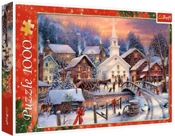 Puzzle 1000 Białe Święta TREFL