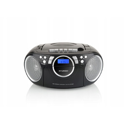 Radio Boombox Fm CD kasety Radiomagnetofon Usb MP3