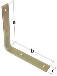 Kątownik wąski KW-12 150mm x 150mm x 25mm