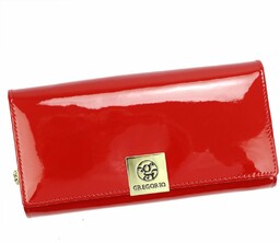 Prezent na Dzień Kobiet. Portfel damski skórzany Gregorio