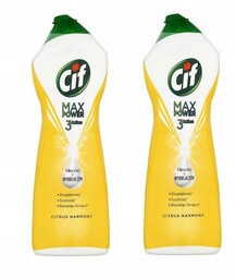 Cif Max Power Mleczko Z Wybielaczem Citrus 2X1001G