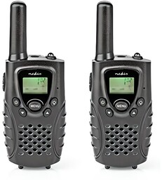 Walkie-Talkie Nedis WLTK0800BK - zasięg 8 km -