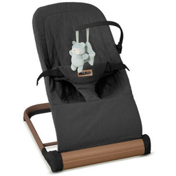Neno 5718 NESSO DARK GREY LEŻACZEK + TORBA