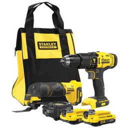 STANLEY Zestaw elektronarzędzi SFMCK213D2S-QW