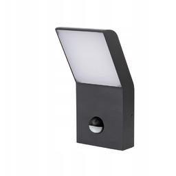 Lampa ścienna zewnętrzna z czujnikiem ruchu i zmierzchu