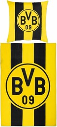 Borussia Dortmund BVB pościel w paski 135 x