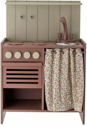 Drewniana Kuchnia Dla Dzieci Minipiec Pippi, Brązowy Bloomingville