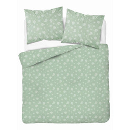 Detexpol Pościel flanelowa 220x200 paisley na miętowym tle