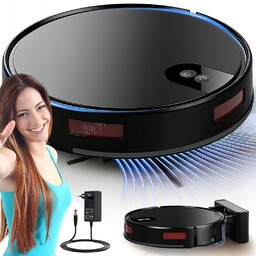 Robot Odkurzający Z Mopem Pojemność 350ML Sterowanie App