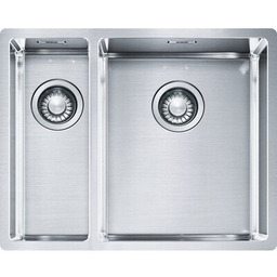 FRANKE Zlewozmywak półtorakomorowy Box BXX 260/160-34-16 127.0369.916 Stal