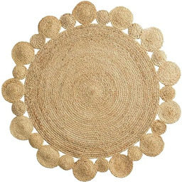 Douceur d''Intérieur MATA okrągła, wielokolorowa, (0) 120 cm