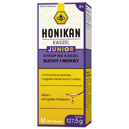 Honikan Kaszel Junior, 127,5 g - syrop