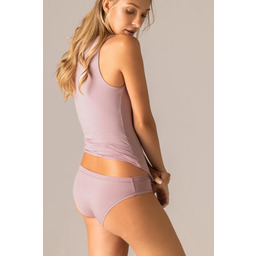 Figi damskie klasyczne z modalu w kolorze liliowym