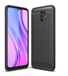 Tech-Protect Carbon Etui do Xiaomi Redmi 9 Czarne