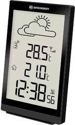 Stacja meteorologiczna Bresser TemeoTrend ST RC, czarna