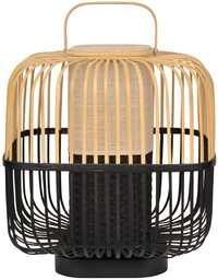 Forestier Bamboo Square M lampa stołowa czarna