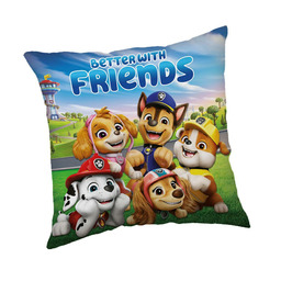 Jerry Fabrics Poduszka dziecięca 40x40 Psi Patrol niebieska