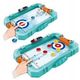 GRA DLA DZIECI 2W1 CURLING & KRĘGLE -