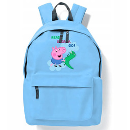 PLECAK SZKOLNY Niebieski Wyprawka Do Szkoły Dla Fana