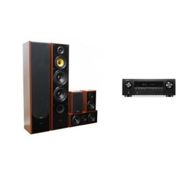 DENON AVR-S670H + TAGA HARMONY TAV-606v3 walnut -