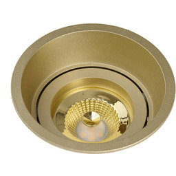 Lampa do wbudowania metalowa złota 8,5cm AZ6334