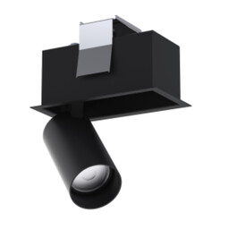 Lampa punktowa podtynkowa MONO DEEP I BLACK dł.