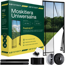 Sorensen Moskitiera Magnetyczna Drzwi Balkonowe 140/150/160 x 210/220