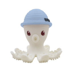 Mombella Gryzak zabawka ośmiornica Light Blue
