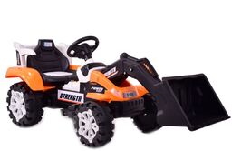 TRAKTOR NA AKUMULATOR Z RUCHOMYM RAMIENIEM - SPYCHACZEM,