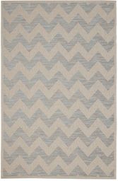 Dywan Modern Chevron wool/ ice blue 160x230 cm,