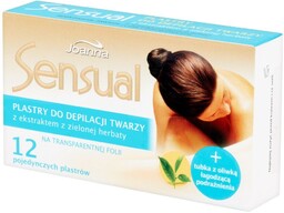 JOANNA_Sensual plastry do depilacji twarzy z ekstraktem