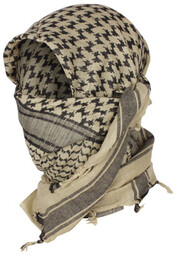 Arafatka Khaki-Czarna - 12611000 - Mil-Tec
