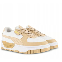 PUMA CALI DREAM BUTY DAMSKIE SPORTOWE BIAŁO-ŻÓŁTE SZNUROWANE