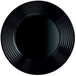 LUMINARC Talerz Harena 25 cm Czarny Zyskaj