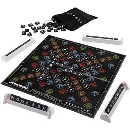 Mattel Games Scrabble Star Wars Edition, Wielobarwny (HBN59)