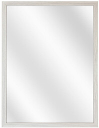 Elior Drewniane lustro minimalistyczne biały dąb - Solma
