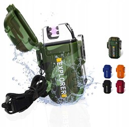 Zapalniczka Plazmowa Elektryk Survival Wodoodporna Prezent Usb