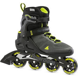 Rollerblade Męskie łyżworolki Macroblade 80, Black/Lime, 285