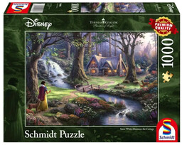 Puzzle 1000 PQ Królewna Śnieżka Disney T.Kinkade 107252