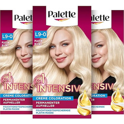 Palette Intensiv Creme Coloration L9-0 Platinum Blond (3