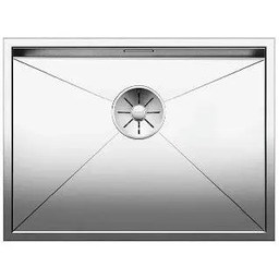 Blanco ZEROX 550-U 521591 Stalowy Srebrny Zlewozmywak prostokątny