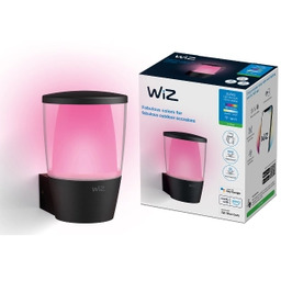 WiZ Elpas Wand 8.5W Czarny Kinkiet zewnętrzny