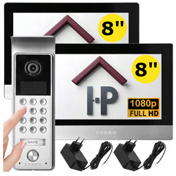 Wideodomofon 2 Dwa Monitory 7" Full Hd